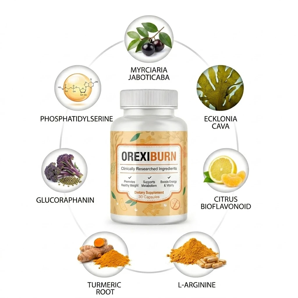 OrexiBurn Formula Banner