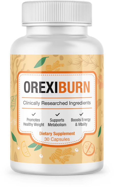 OrexiBurn Supplement Bottle front view